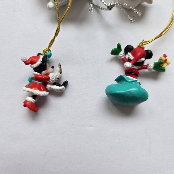 Disney Miniature Christmas Ornaments Vintage 1990s - Picture 6 of 8